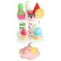 Preview: Großhandel B2B Eis Set Dessert Simulierter Eiscreme Stand aus Holz
